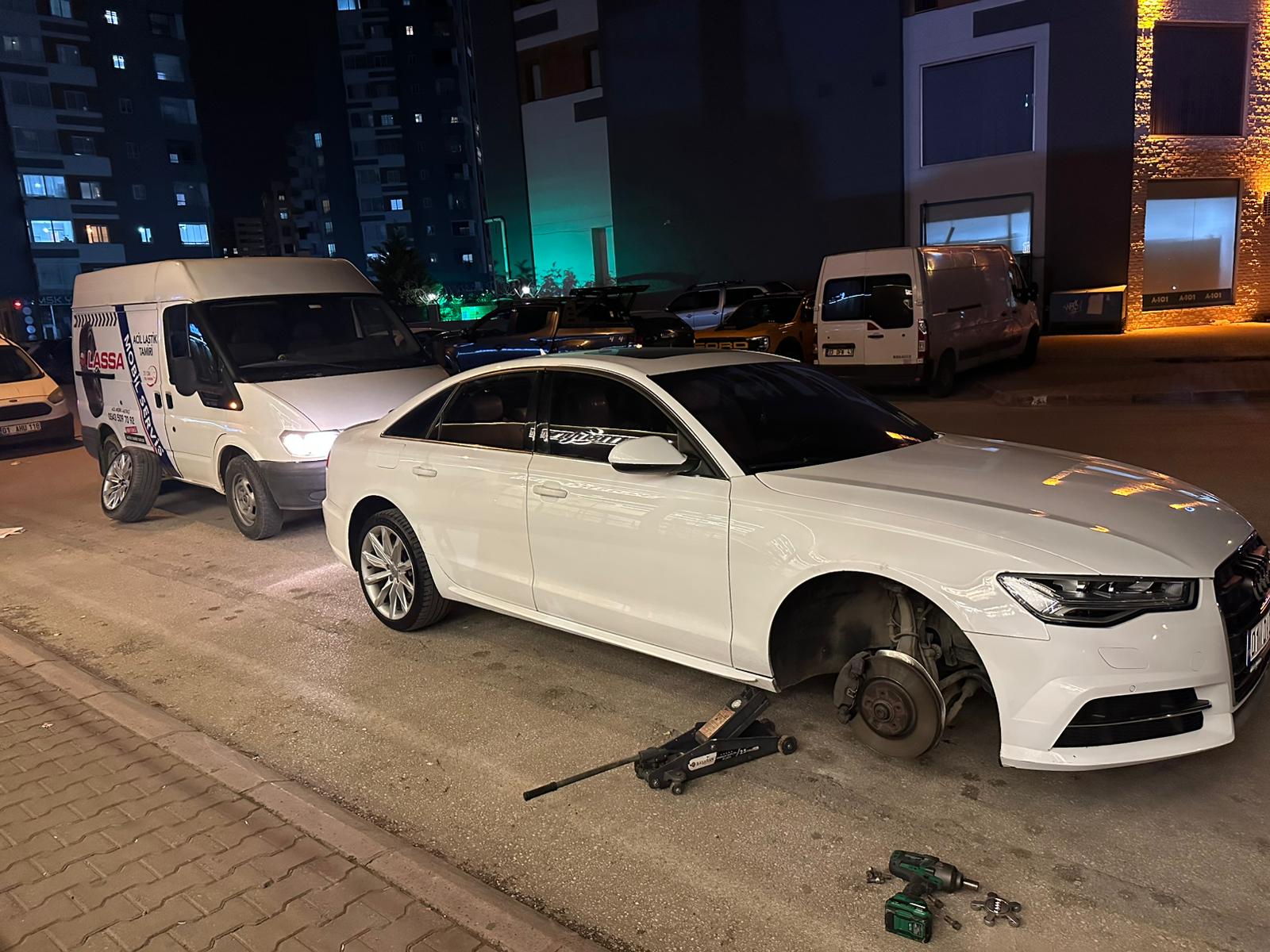Adana mobil lastikçi saha görüntüsü 1