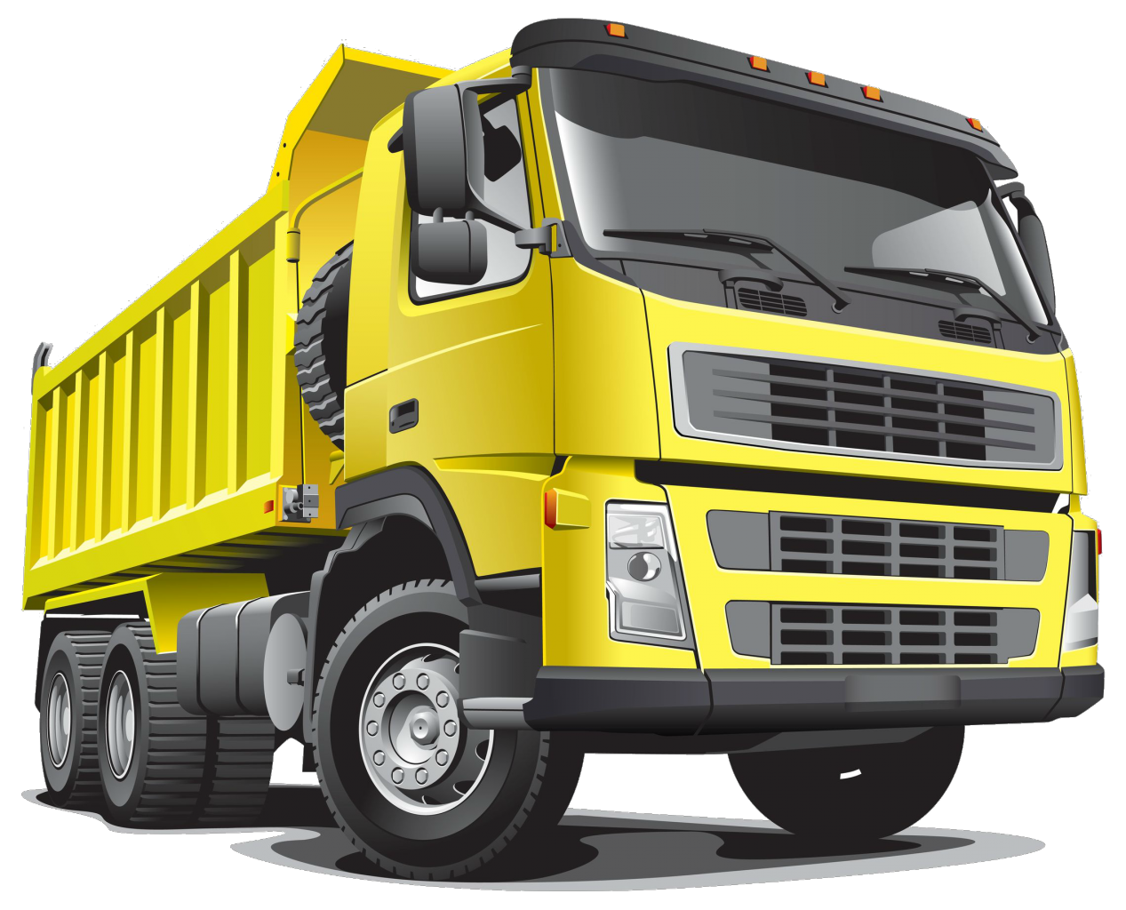 Kamyon tır mobil lastik hizmeti ikonu